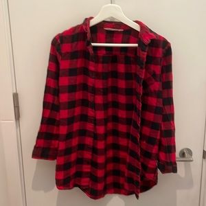 H&M Red and Black Flannel